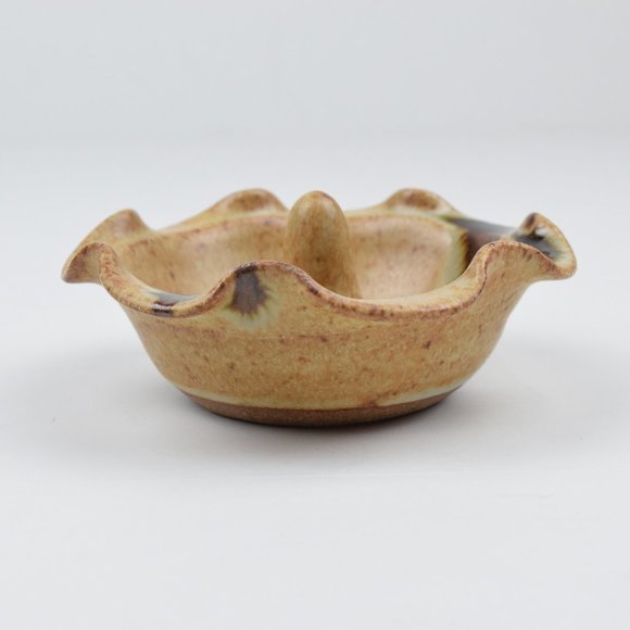 HANDMADE POTTERY TRINKET/RING HOLDER/ JEWELRY STORAGE DISH - Picture 2 of 5